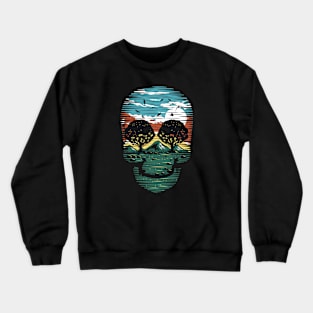 Nature Skull Crewneck Sweatshirt